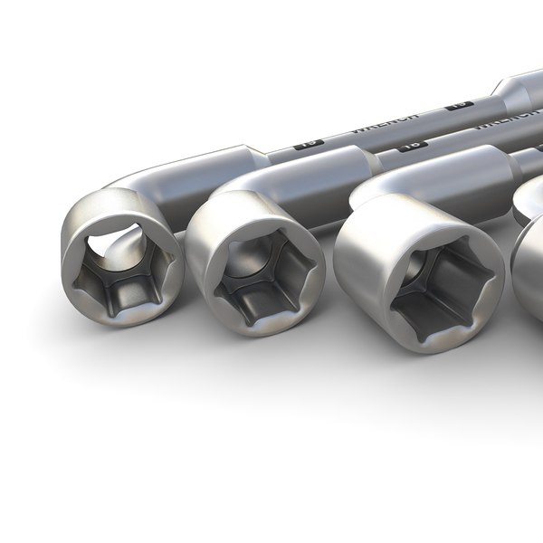 angle socket wrenches 3d max - Angle socket wrenches by ralpatov